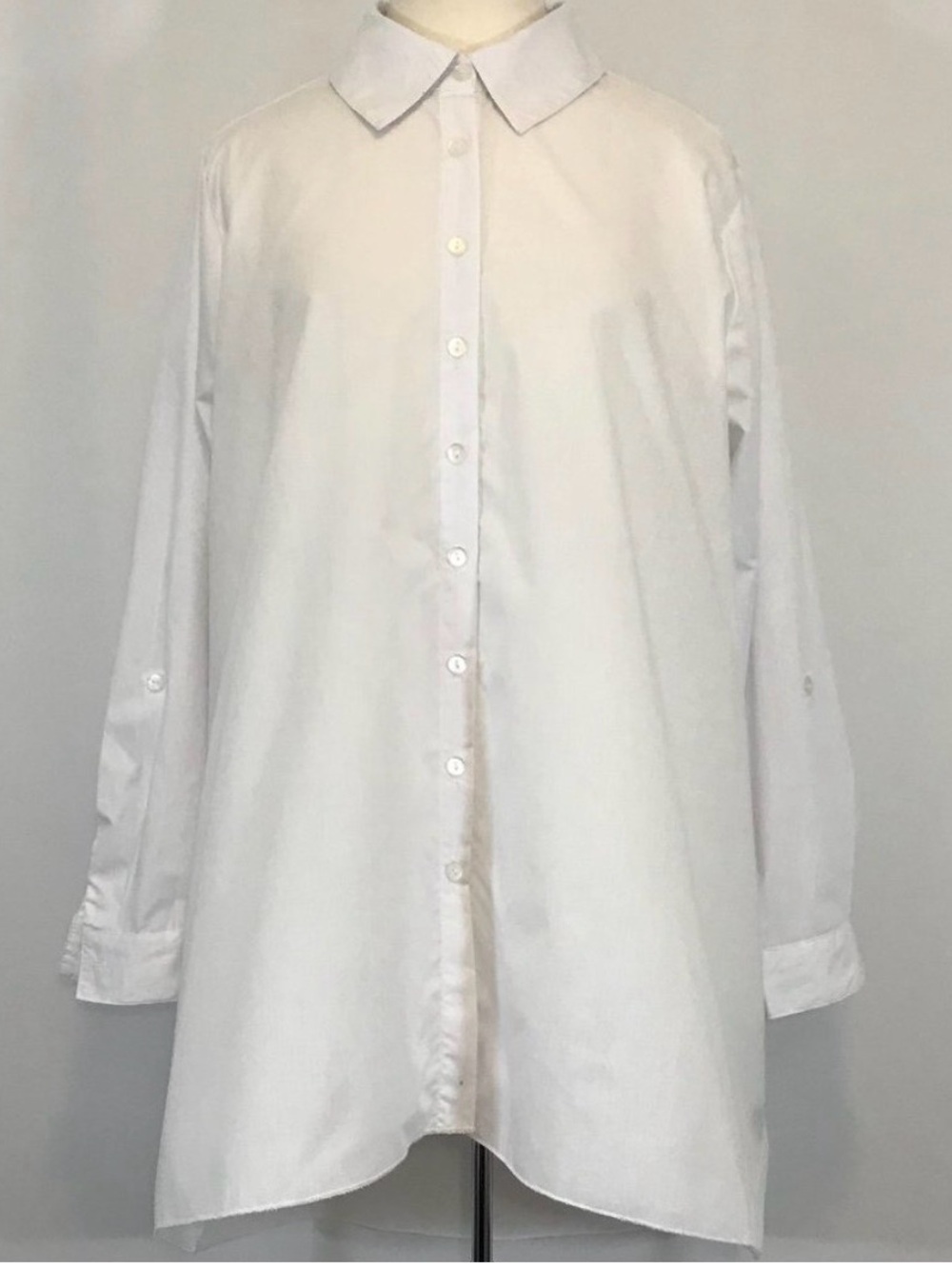 Unique Spectrum Collared Button Down Blouse
